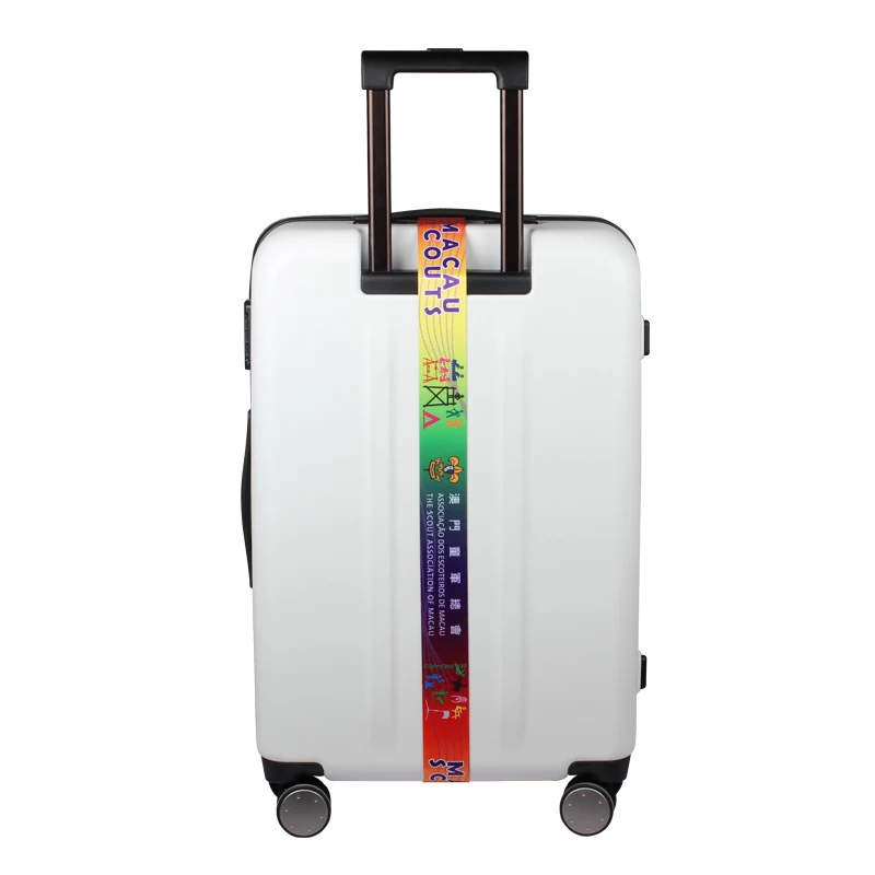 Adjustable Luggage Strap Packing Belt Suitcase Baggage Security Straps with Approved Lock