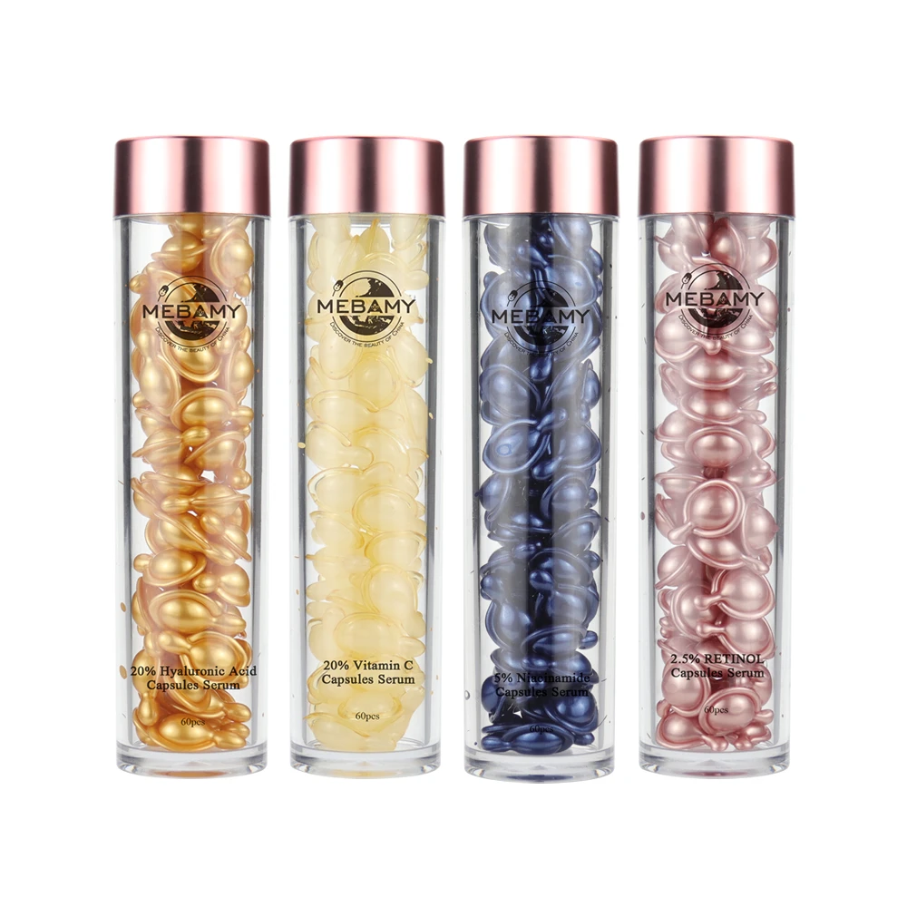 In Stock Skin Tightening Whitening Moisturizing Capsule Face Serum