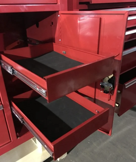 Wholesale 8  drawers heavy duty trolley tool Cabinet with door craftsman tools