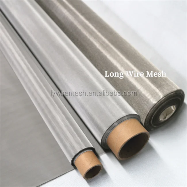 Twill weave 0.1mm x 0.154mm 180 50 40 120 60 80 100 mesh 99.99% Ag sterling pure silver wire mesh