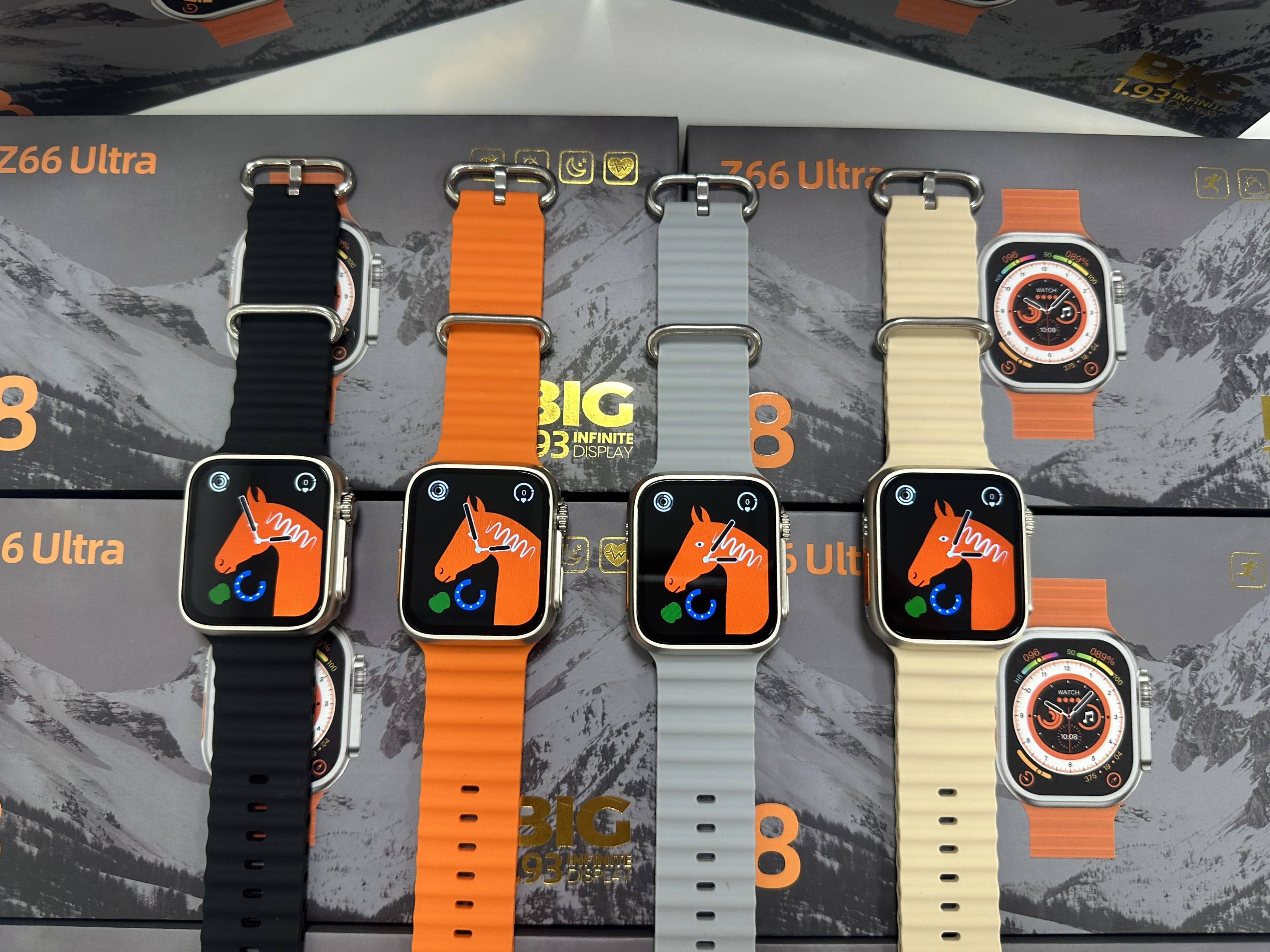 New Z66 Ultra 1.92 inch Smart Watch Wireless Charger Smartwatch OEM Factory Quality Series 8 BT Calling Z66 Ultra Smart Watch