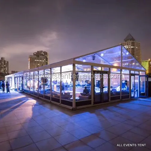 Transparent Glass Party Tent, Clear Roof Marquee