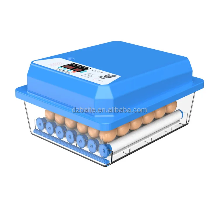 Best Price 36 Egg Capacity Dual Power Automatic Egg Incubator Egg Hatching machine With 360 Degree Roller Tray