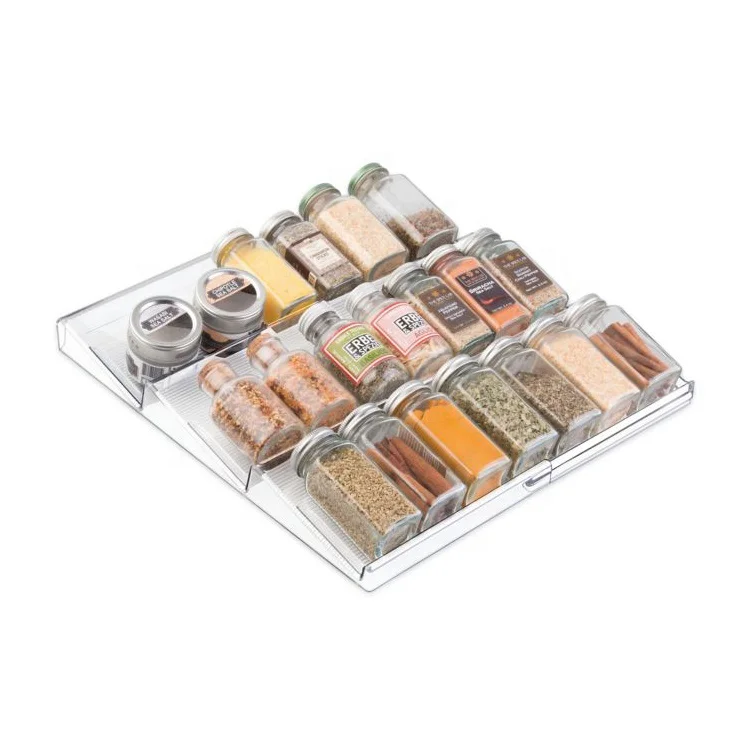 Kitchen PS Organizer Home Drawer Adjustable Expandable In-drawer Spice Rack