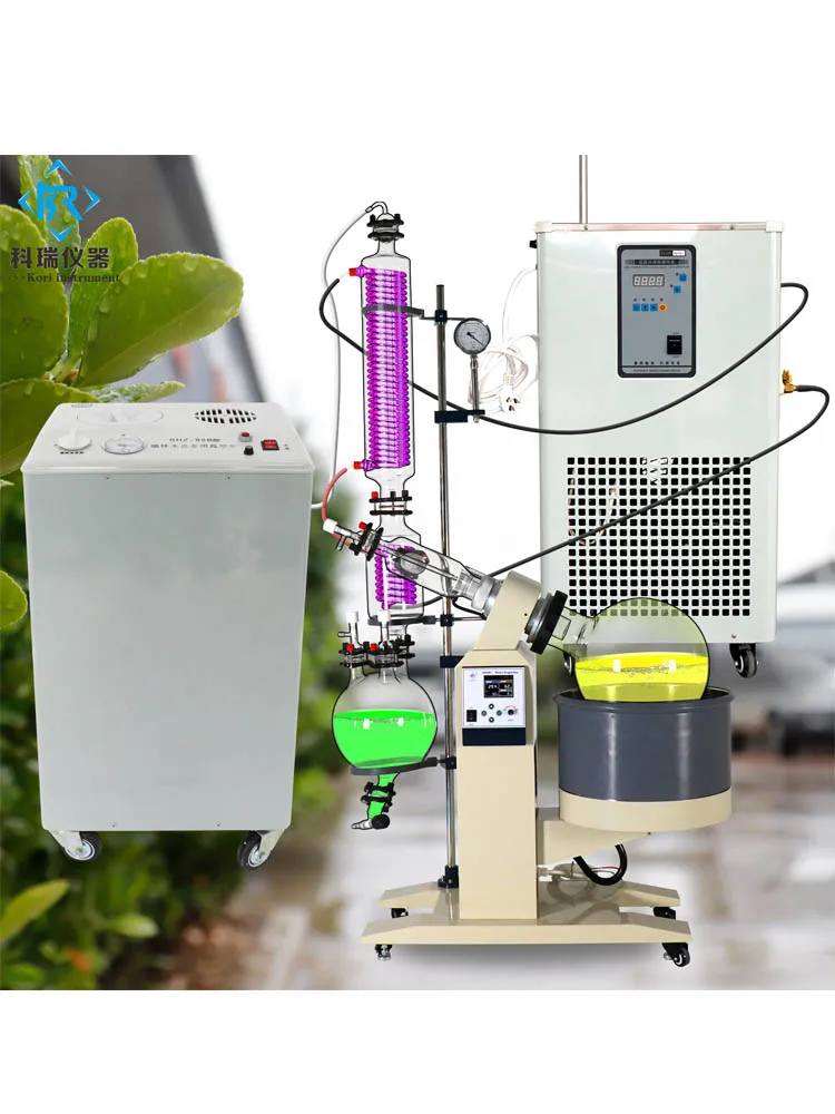Professional Vacuum Distillation Equipment 10-50Liter Rotary Evaporator