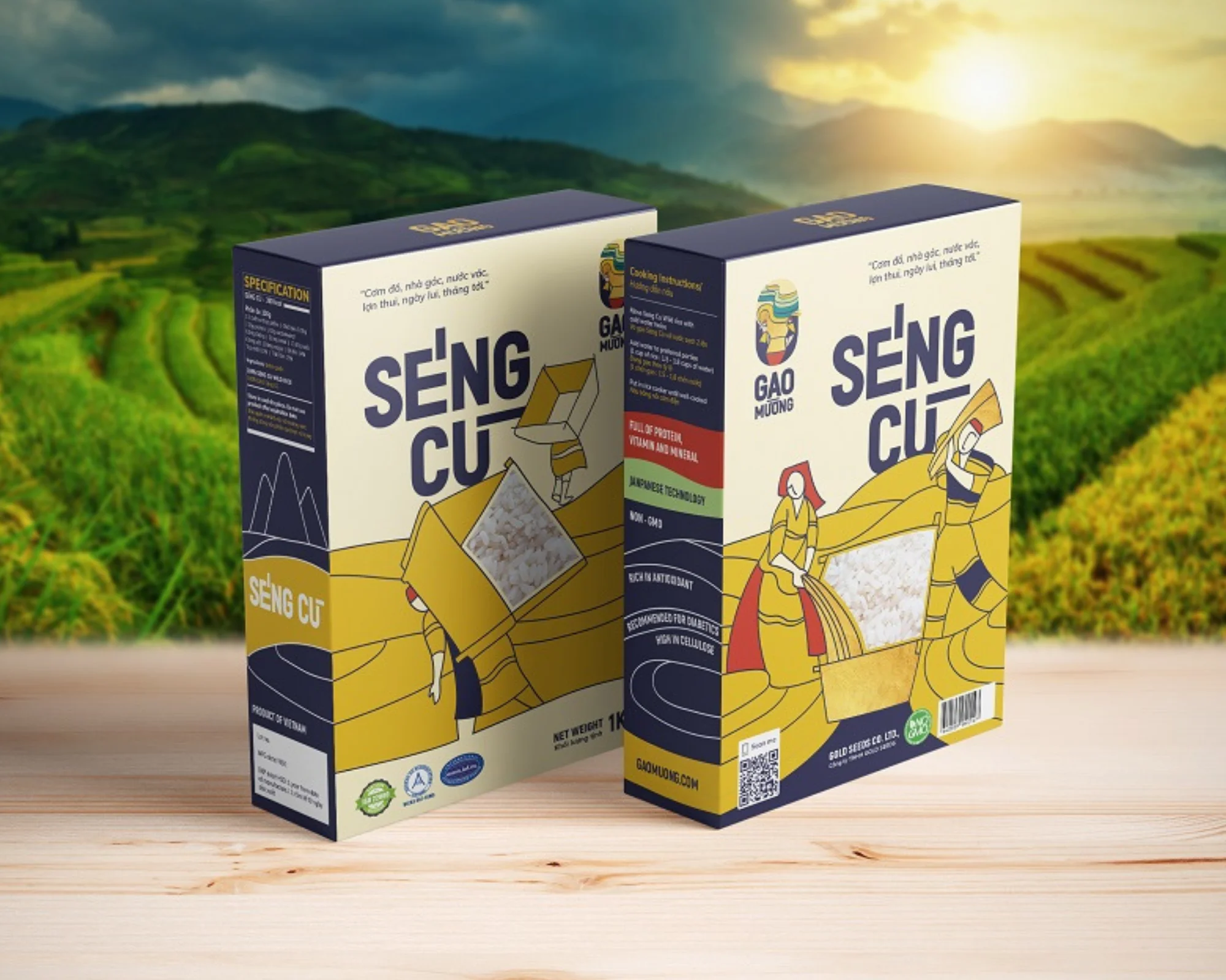 Special st25 organic rice provides healthy nutrition, high quality Vietnamese goods