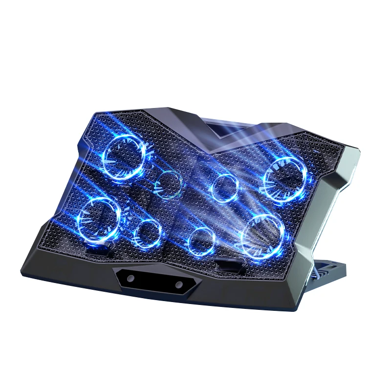 New Product Laptop Stand With Cooler 8 Fans Cooler Laptop For Gaming Laptop Cooler Pad