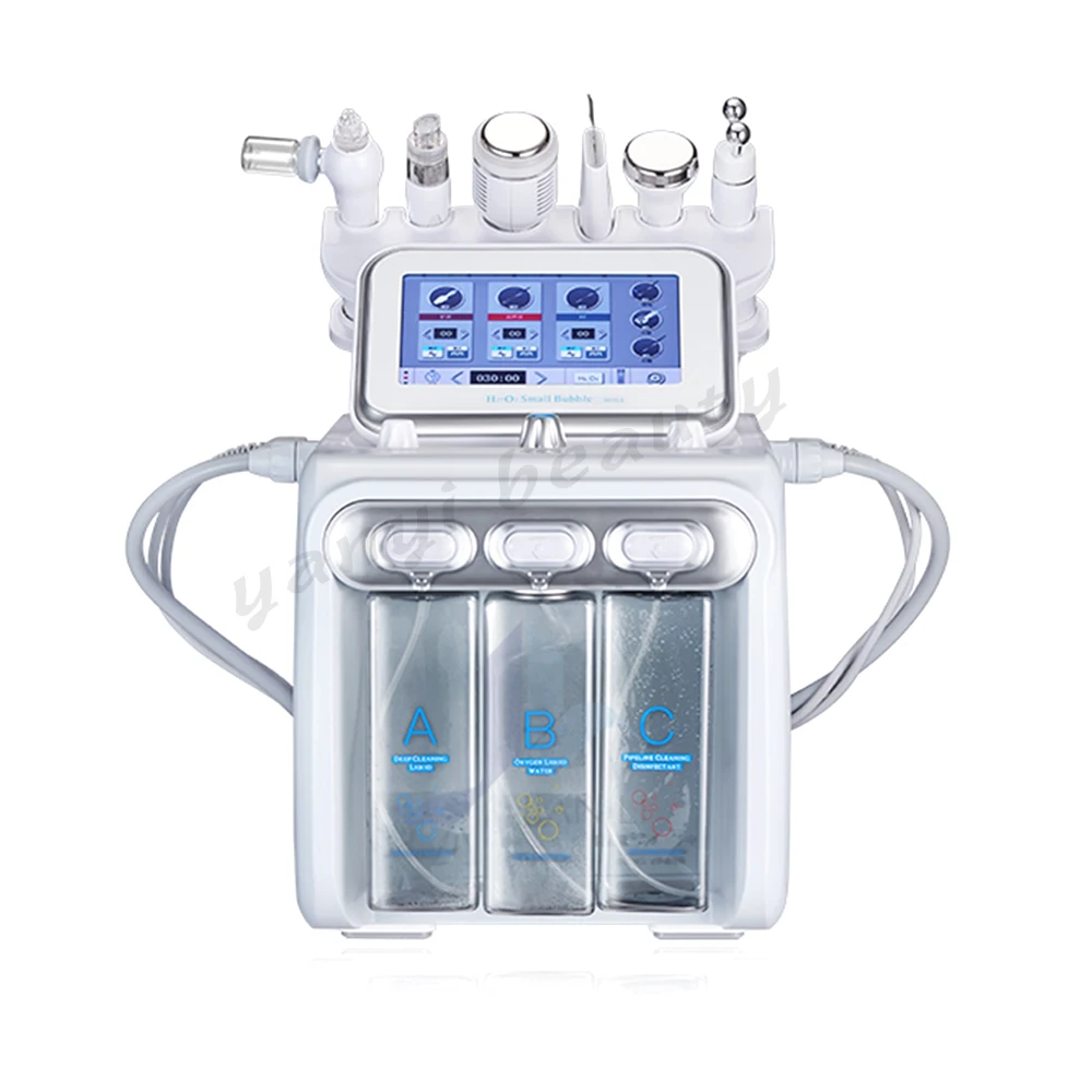 YanYi small bubbles facial cleaning 6 in 1 hydrogen oxygen
