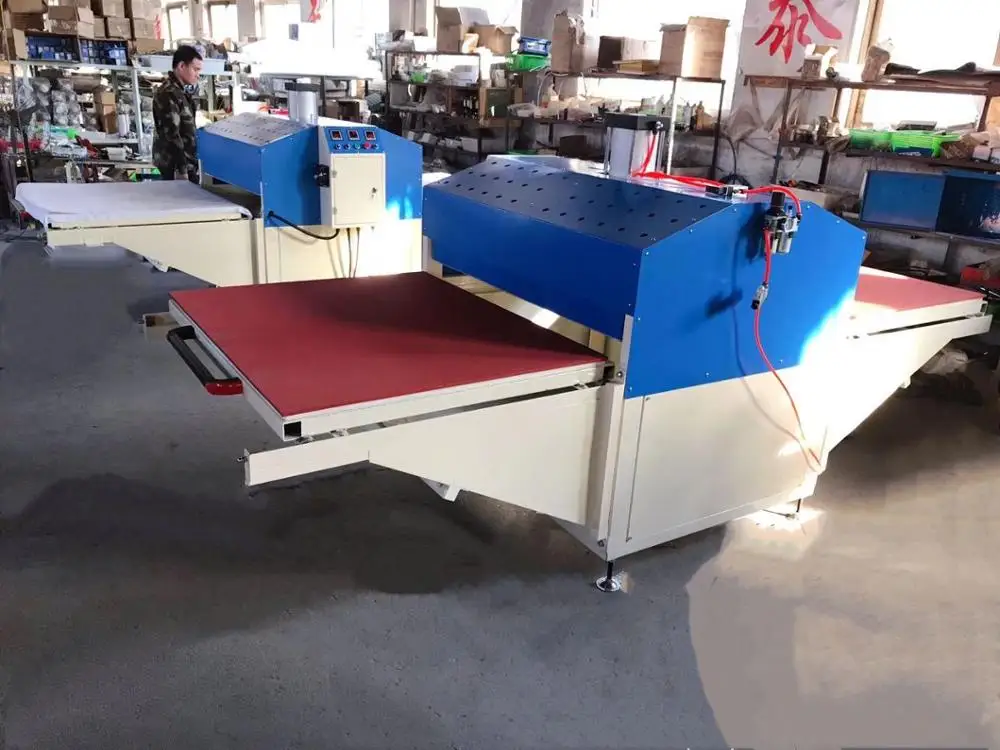 Double Heat Press Automatic Large Formate  Heat Transfer Machine