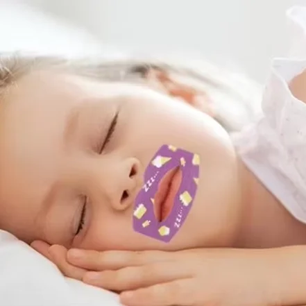 Adolescent mouth breathing correction tape home shut up sleep to prevent mouth children closed mouth sealing tape lips closed