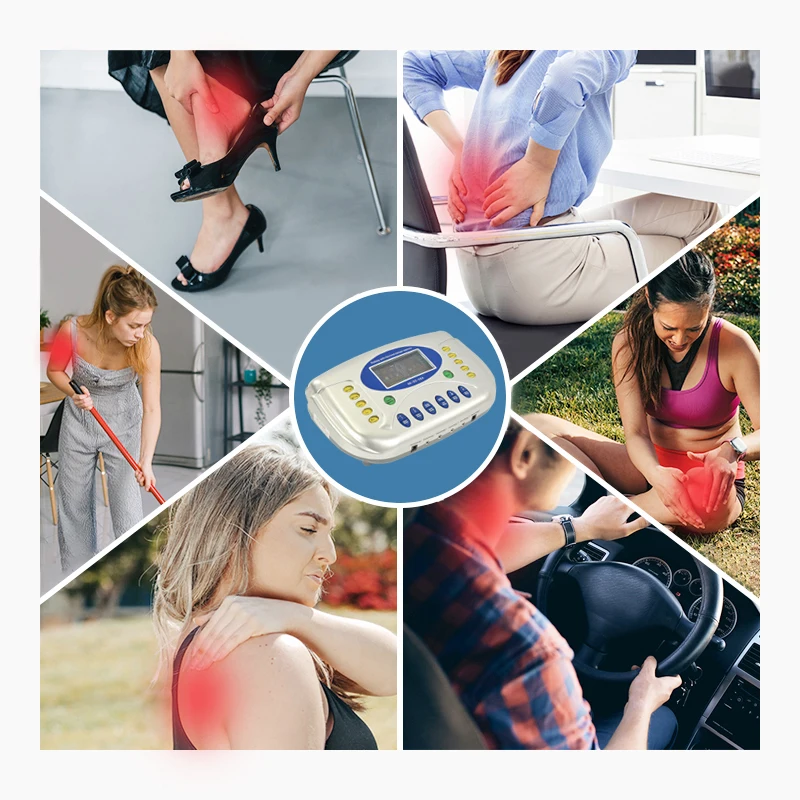 Digital TENS & EMS Combo Unit Reduce Pain and Inflammation Comprehensive Physical Therapy Machine