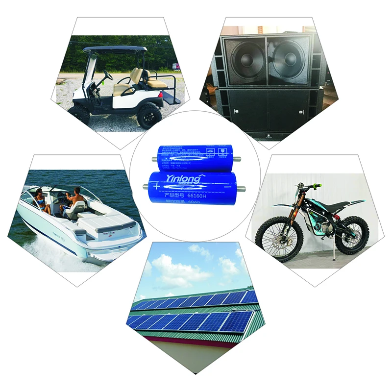 Original Yinlong LTO Battery 2.3V 30ah 35ah 40ah Lithium Titanate Battery LTO 66160H LTO Titanat battery pack