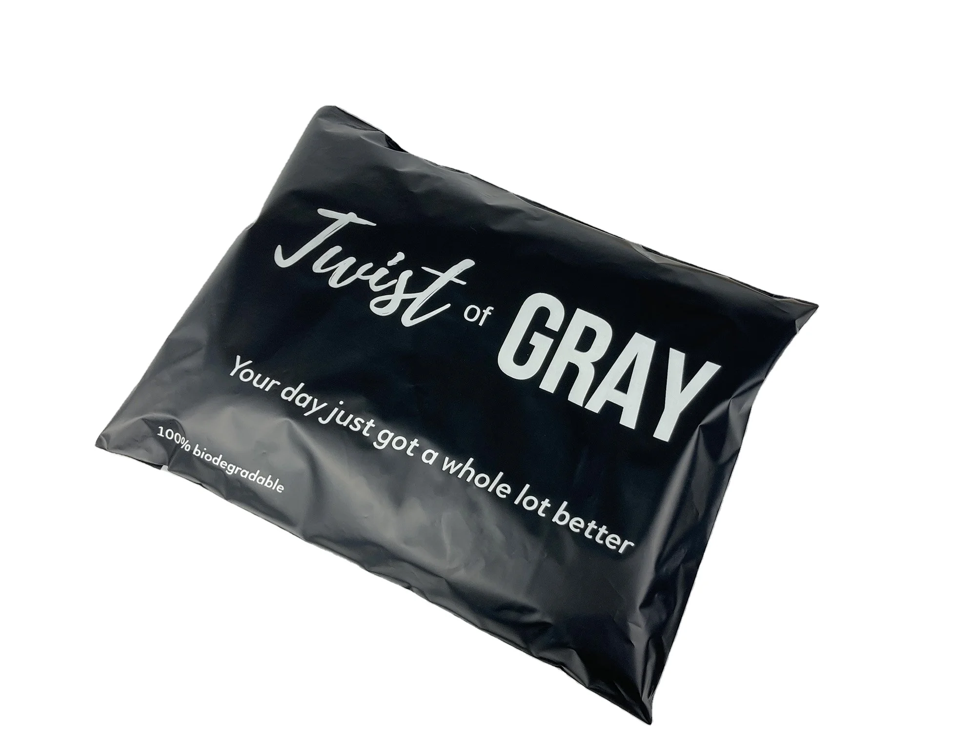 custom logo black plastic mailing bags mail packaging shipping envelope poly mailer for clothes shoes box