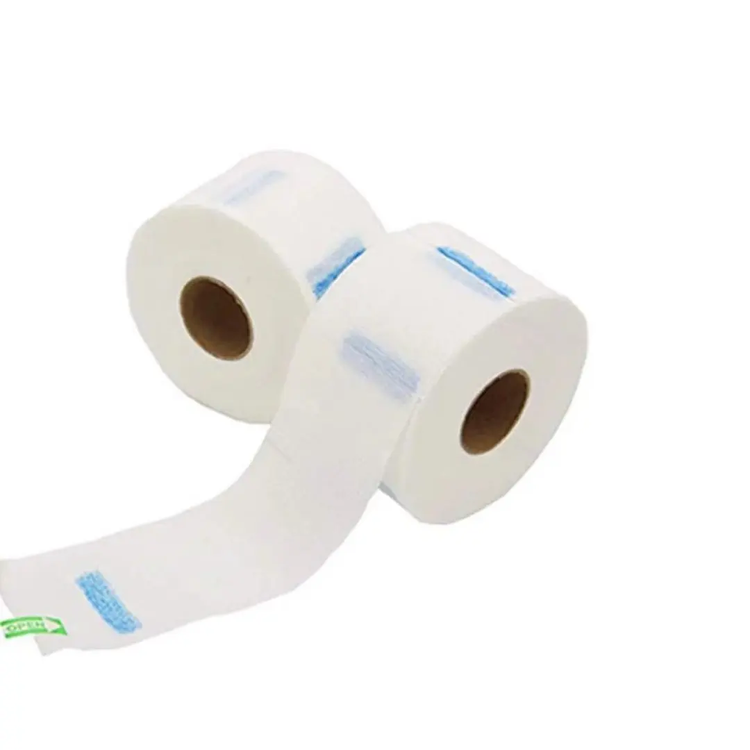 Factory price barber waterproof white black neck strip paper neck cover strips for hairdressing customized logo