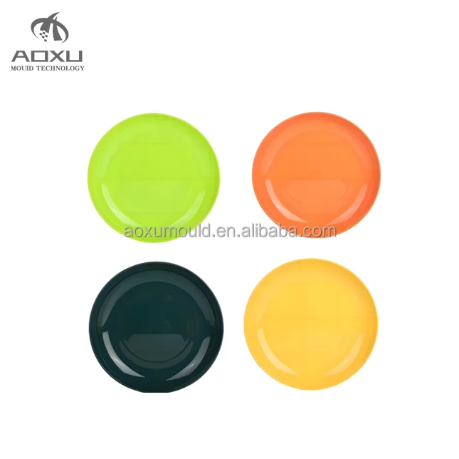 Manufacturing fruit plastic plate mold restaurant food tray mould