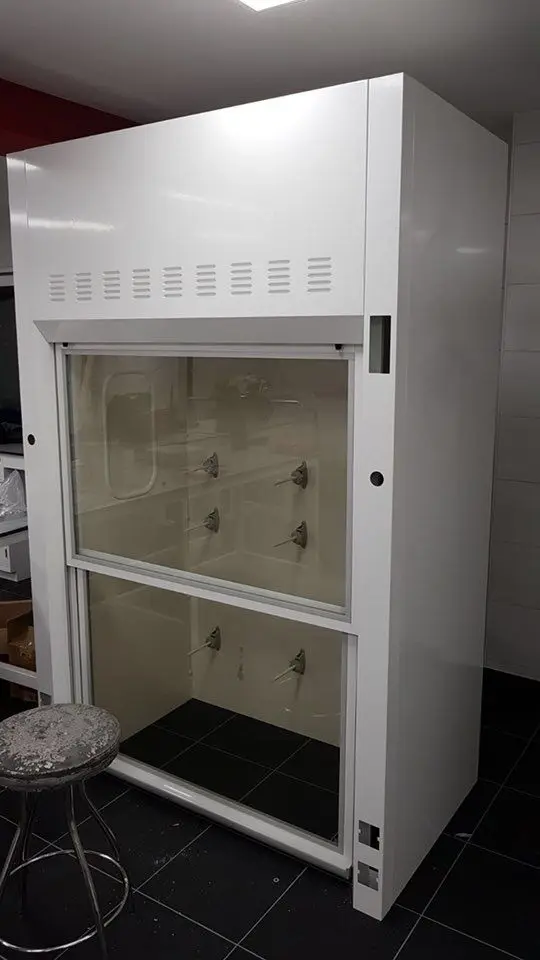 Modern design pharma factory lab fume cupboard for QC/QA area