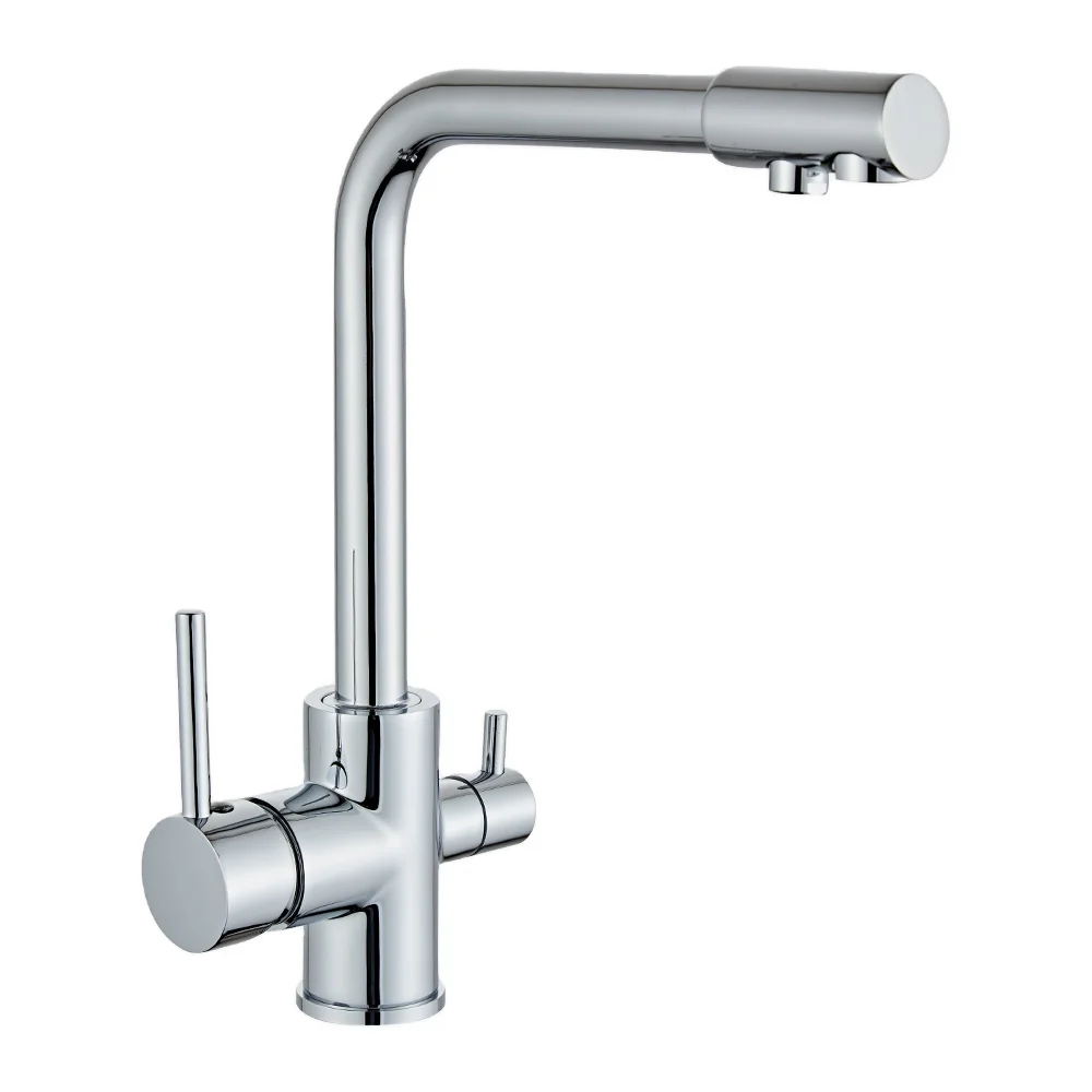 YUNDOOM OEM  Cozinha Griferia  Sliver Robinet Torneira Preta Grifo Agua Cozinha Industrial Keran Laiton Drinking Faucet Filter