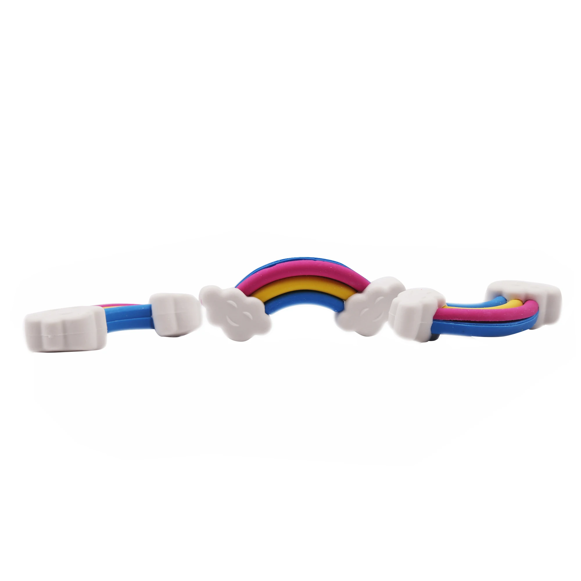 12 RAINBOW ERASERS