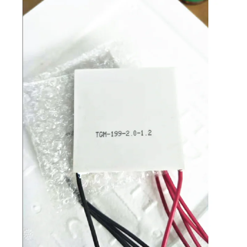 Thermoelectric Cooler Peltier TGM-199-2.0-1.2 62*62MM 7V 4.8A  Thermoelectric Generator 260 Degree Thermoelectric Module