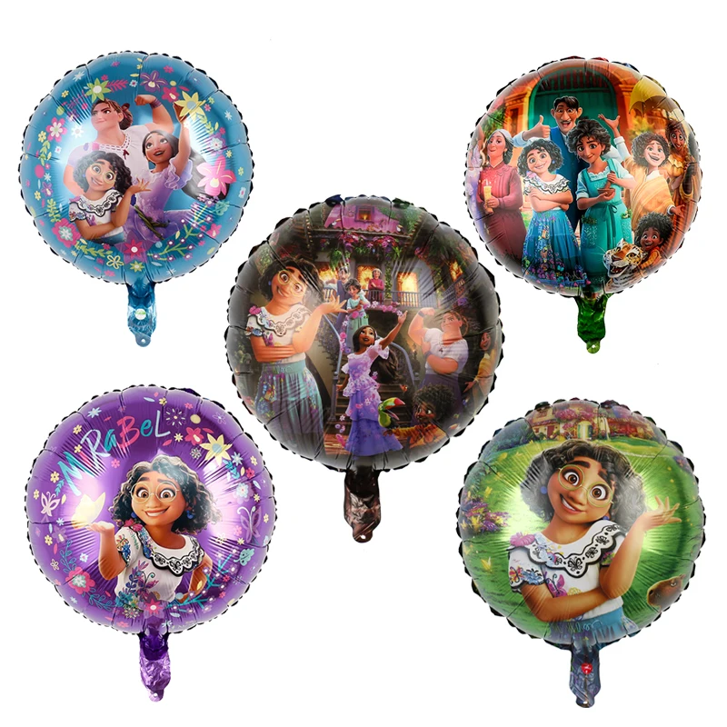 Amazon Encanto Foil Balloons 18 Inch Balloon Party Supplies Toys Wholesale Shapes Aclarent Balloons Mirabel Cartoon