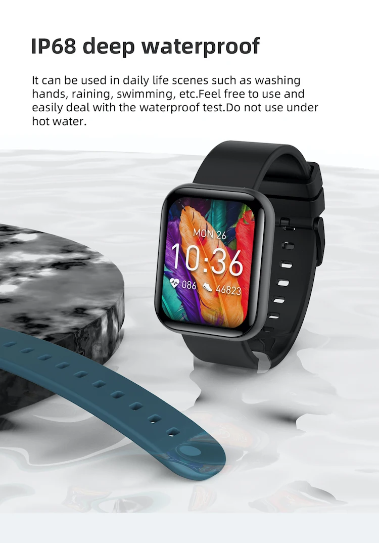 Multiple Languages Mens Smart Digital Health Band Luxury New Arrival Smart Wrist Watch P85 Dropshipping Products 2022