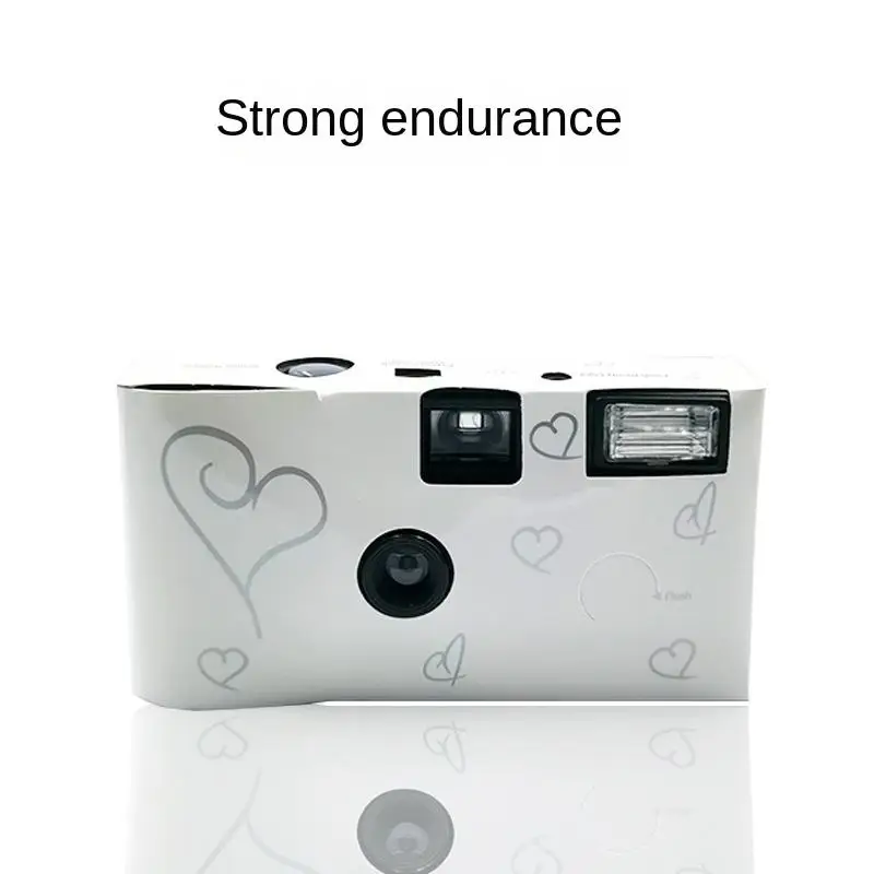 Single use wholesale Custom print sleeve 35mm Disposable Film Camera with 12/18/27color kodak film