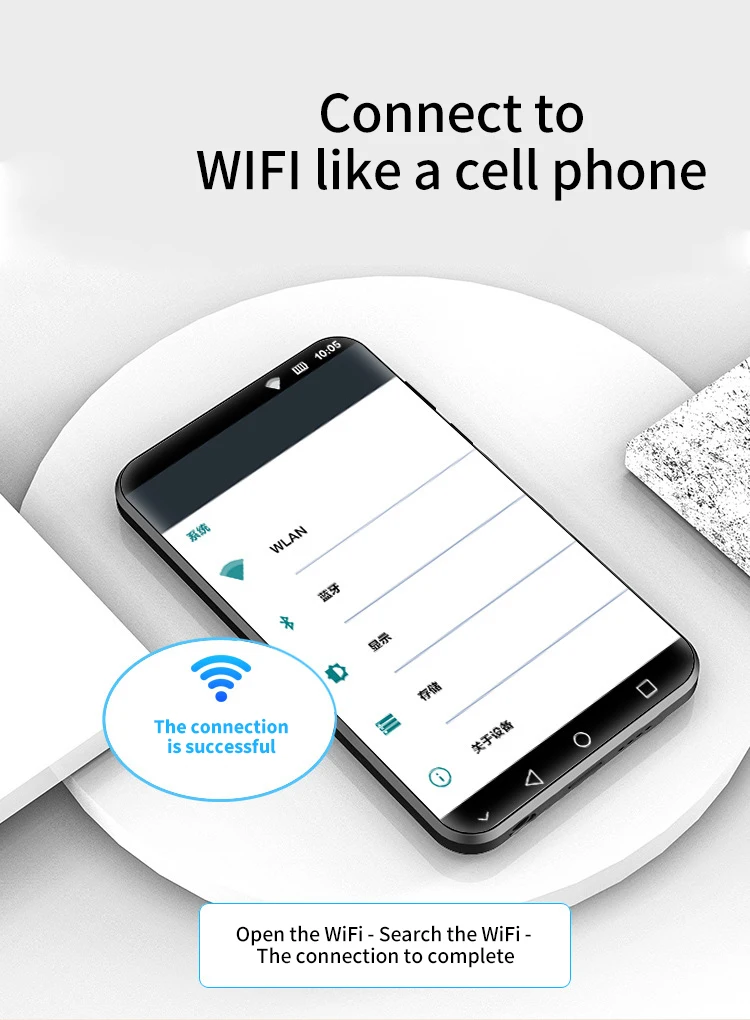 302 3,6 дюймовый Wi-Fi версия, высокое качество звука, HD-экран, портативный музыкальный видео mp3-плеер, работает плавно