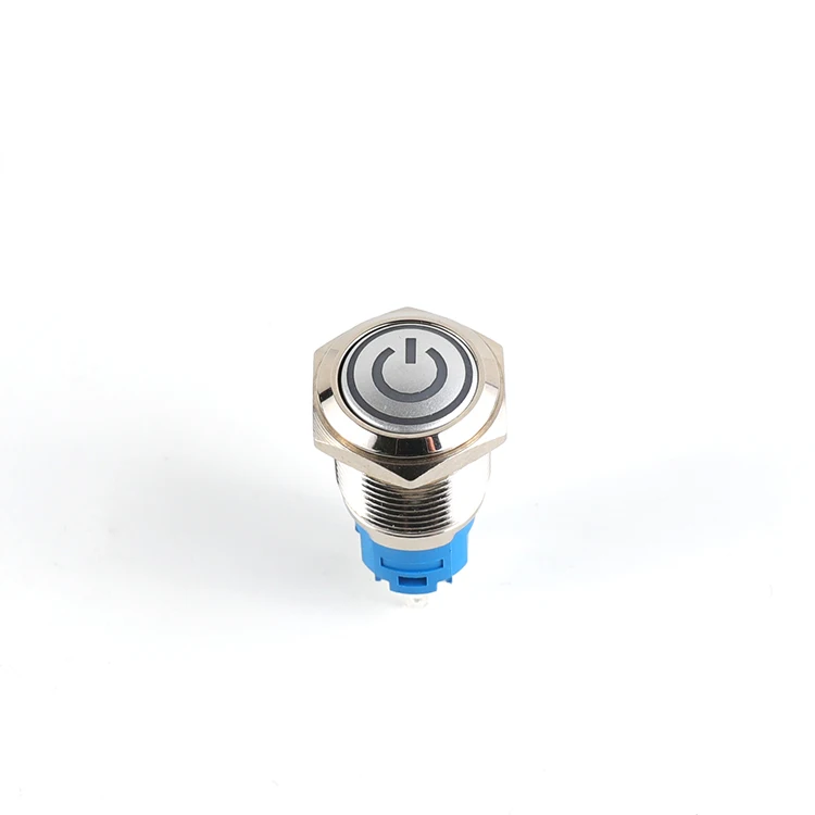 12/16/19 mm Waterproof IP65 12 Volt Illuminated Lighted ON OFF Led Key Control Box for 2 Hole Push Button Switch