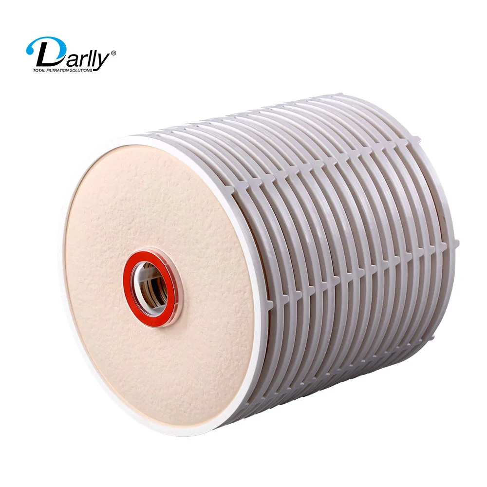 Factory water filters Beer and Wine diatomaceous earth Lenticular Depth Filter cartridges replacement for other food & beverage