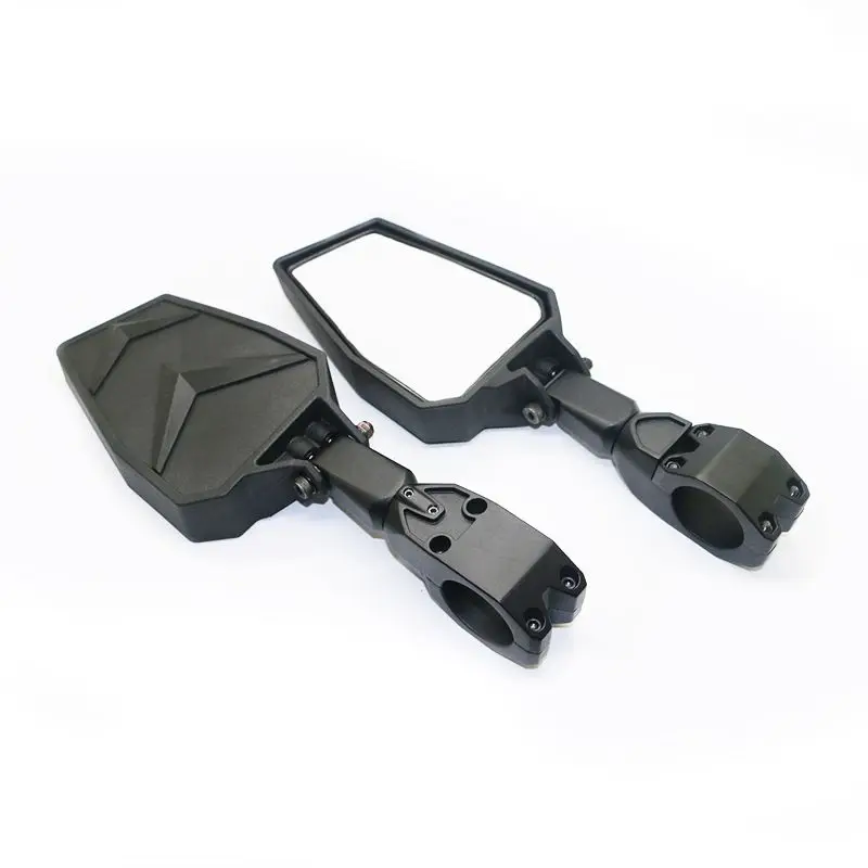 Newly Designed Atvs Utvs Parts Rear View Spiegel Side Back Driving Shatter Proof Utv Atv Mirror