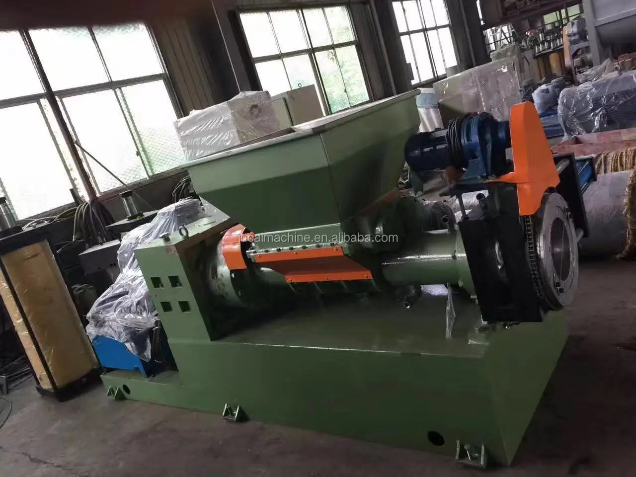 Single Screw Type Rubber Filter/rubber extruding production equipment