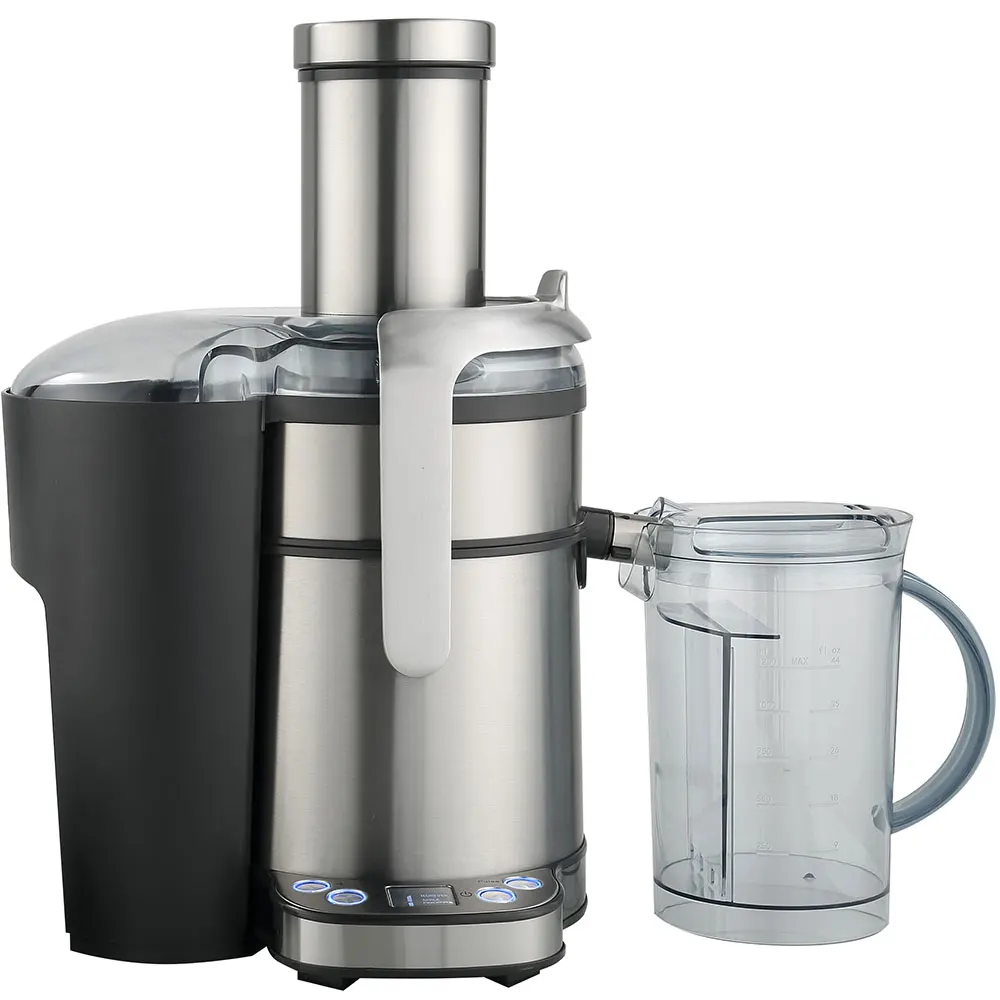 4 In1 Stainless Steel Juicers And Blender Household Fully Autaomatic 1.25l Juice Cup & 2l Large Pomance Container