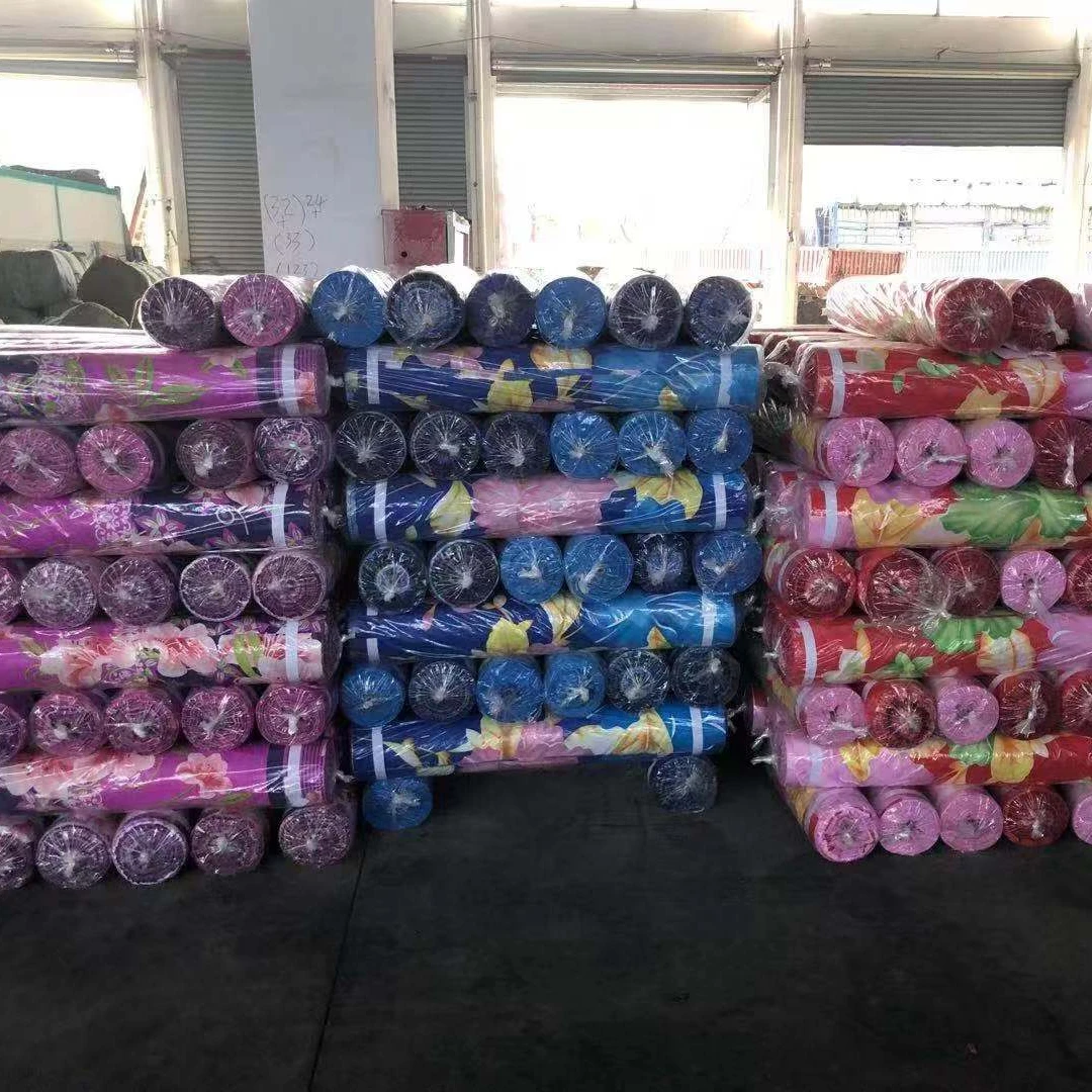 wholesale fabric textile fabric disperse printing 100 polyester fabric bed sheets disperse printing stock lot A grade