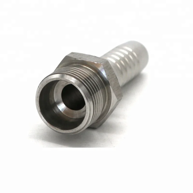 HT metric male fittings for hydraulic hoses 24cone seat L.T. with reasonable price 10411