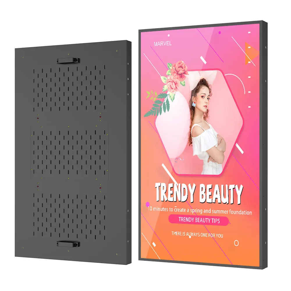 Floor Stand Wall Hanging Mount Lcd Touch Screen Window Advertising Display Playing Equipment