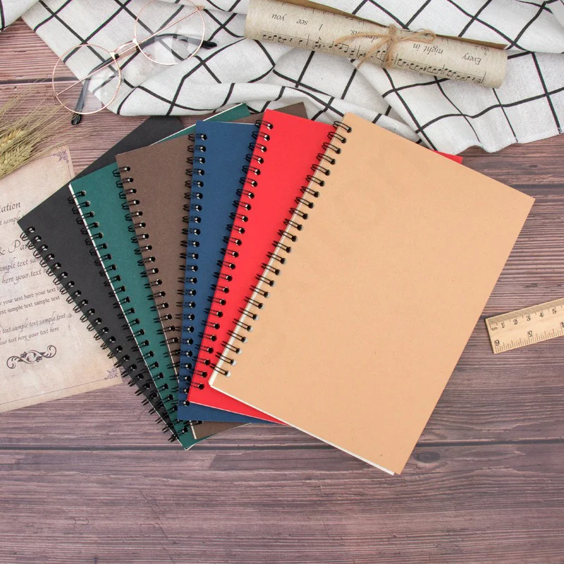 Hot Selling High-End A5 Notebooks Innovative Design Composition Books with Leather and Paper Cover Autoimmune Target End Users