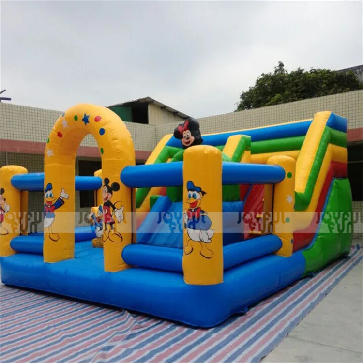 Надувная Детская площадка Joy FUN надувной батут в виде замка