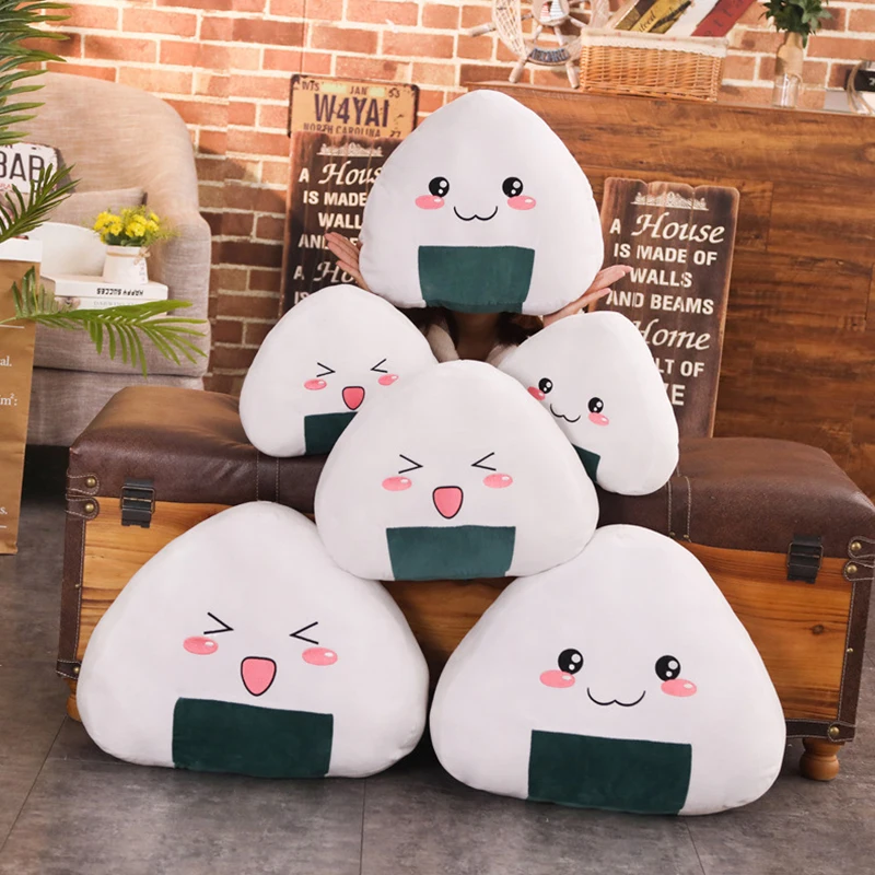 2024 New Arrival Japanese Sushi Kawaii Plush Toys Customized Multiple Sizes Cute Dolls