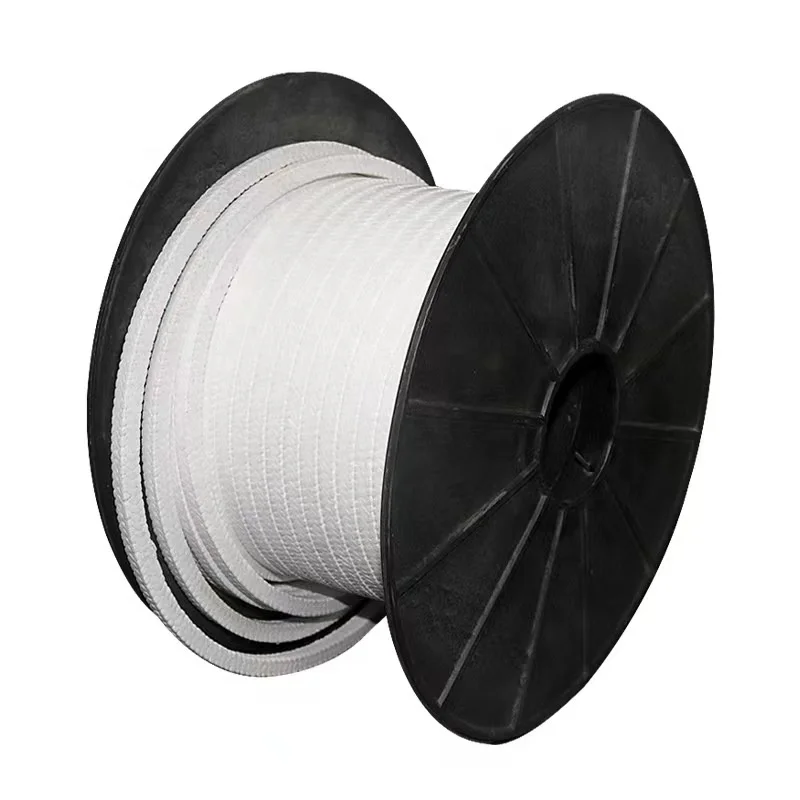 Самый продаваемый высокотемпературный чистый PTFE волокно упаковка стержень для герметизации