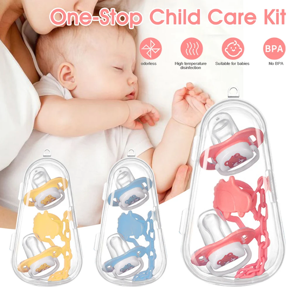 
Custom Safe Baby Nipple Soother Silicone Nipple Rubber Pacifier For Baby 