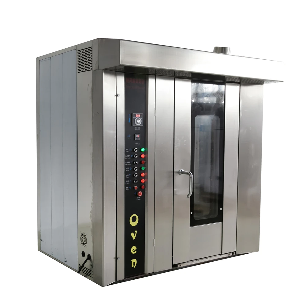 Multifunctional Rotary Oven  Food Heater Kitchen Cooker for Steaming for Bread and Cake for Bakery Biscuit Baking Oven