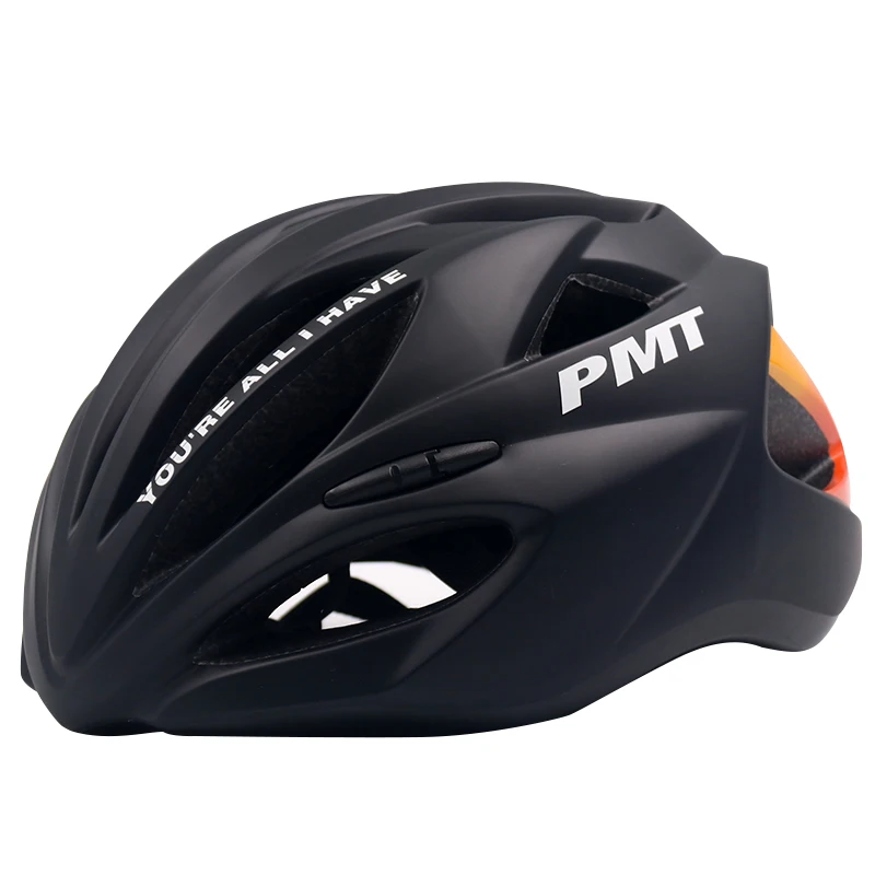 PMT Factory Made Bicycle Accessories Unisex Ultralight One-piece Cycling Helmet Gradient Color Mountain Bike Mtb Safety Helmet