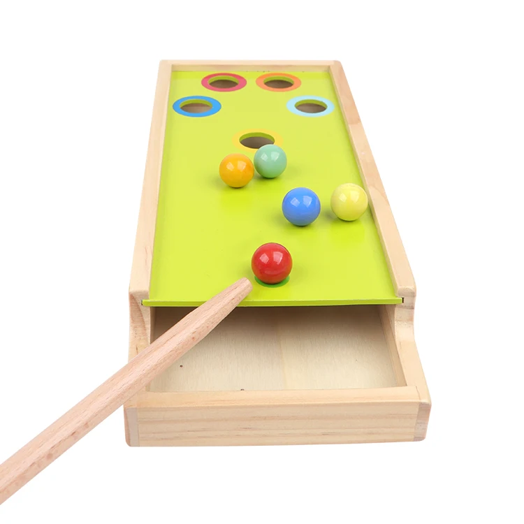 Parent-Child Mini Pool Table Fun Sport Table Snooker Toys Wooden Desktop Billiard Game Birthday Gift for Children Toddler Kids