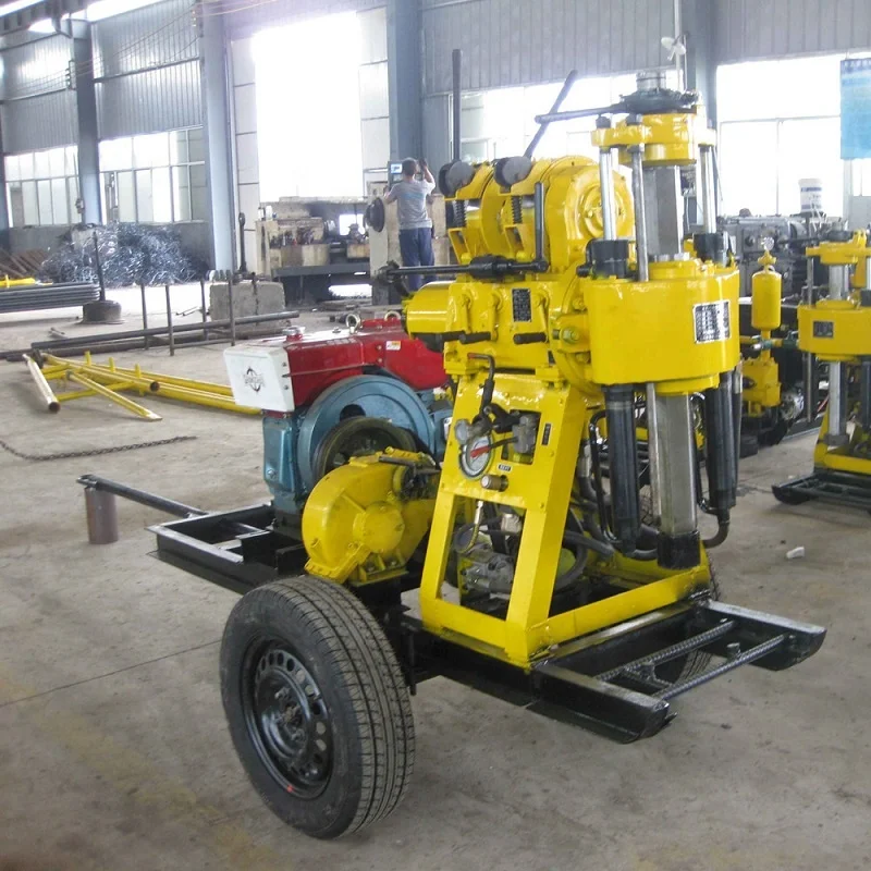 100 м ротационная буровая установка для бурения водяных скважин машина