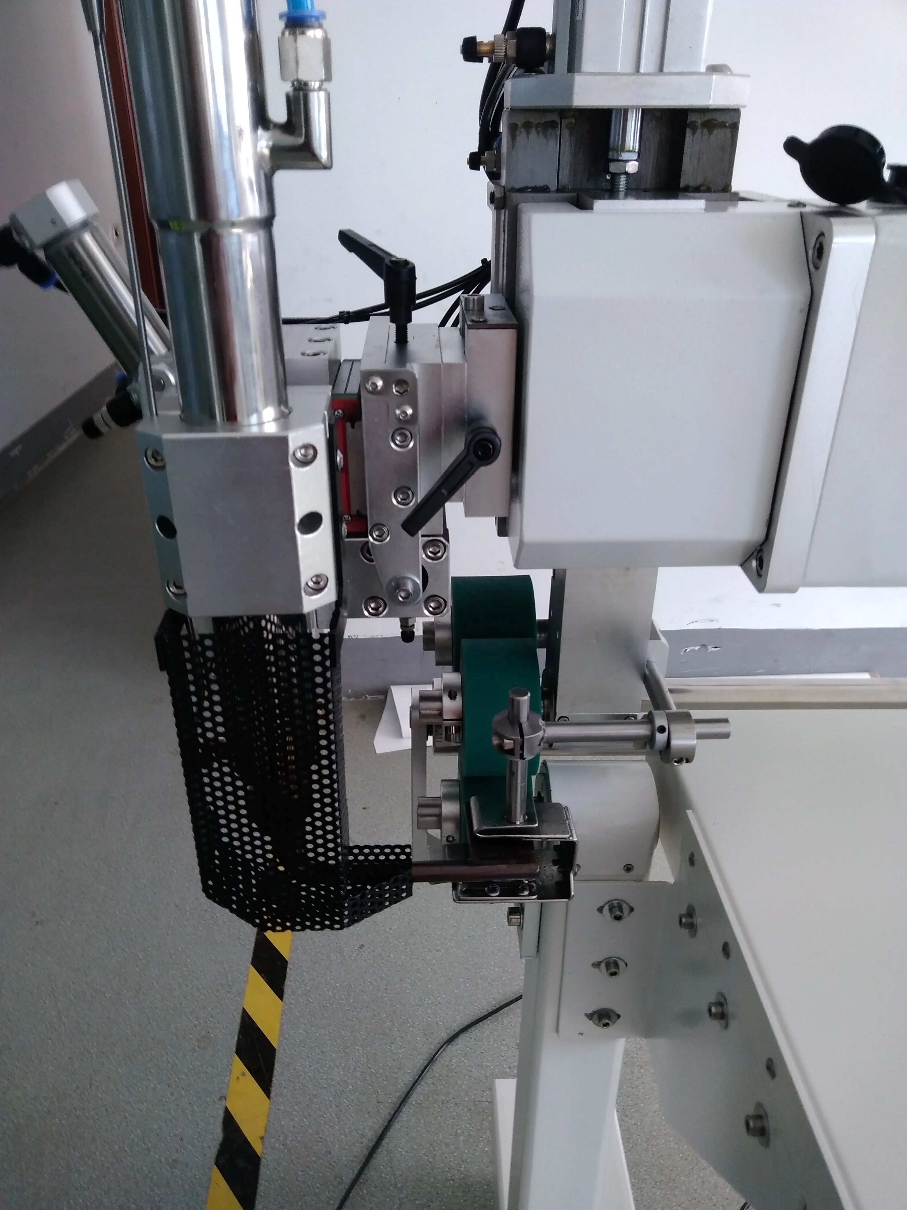 Tarpaulin tape plastic pvc hot air welding machine