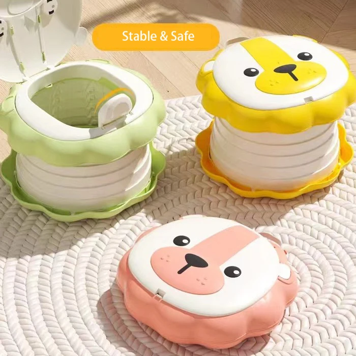 2024 складное пластиковое сиденье для детского туалета