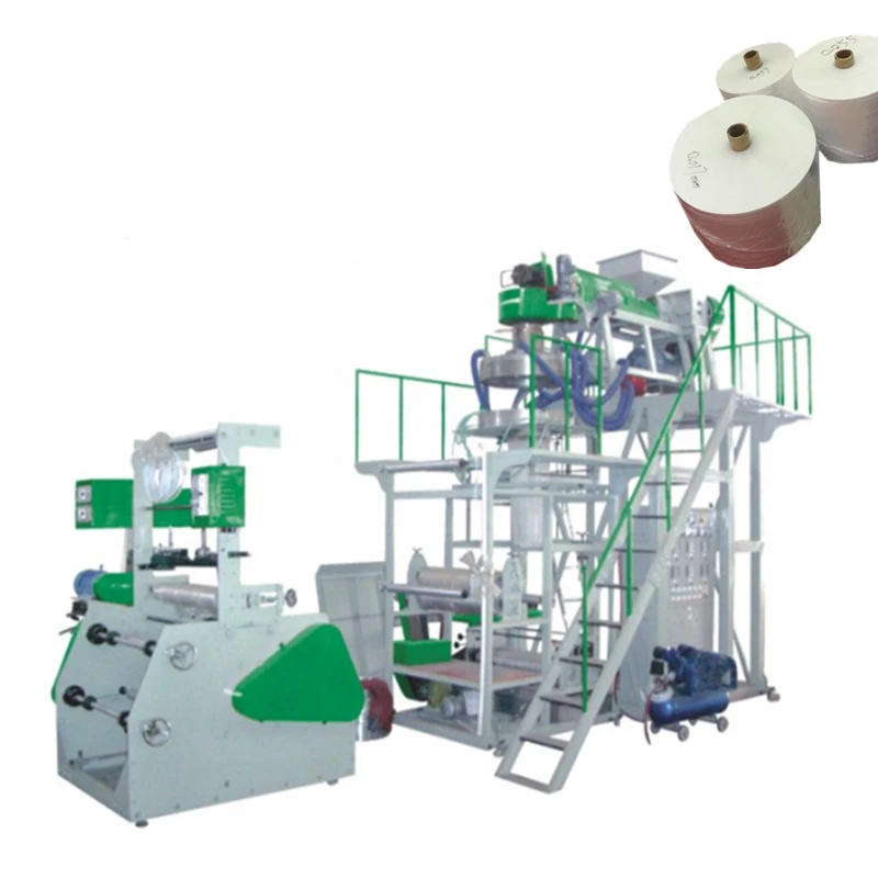 Ruian factory hot sale film making blowing machines plastic polypropylene extrusion blown film machine for extruder pp film