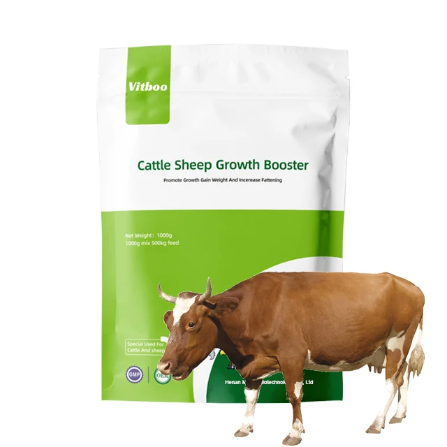 livestock premix cattle sheep goat growth booster Animal Feed Fattening additives for beef cattle Sheep Booster in lower  price