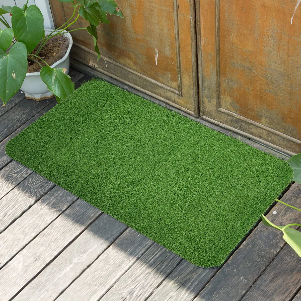 Golf ground used artificial grass carpet with PVC backing