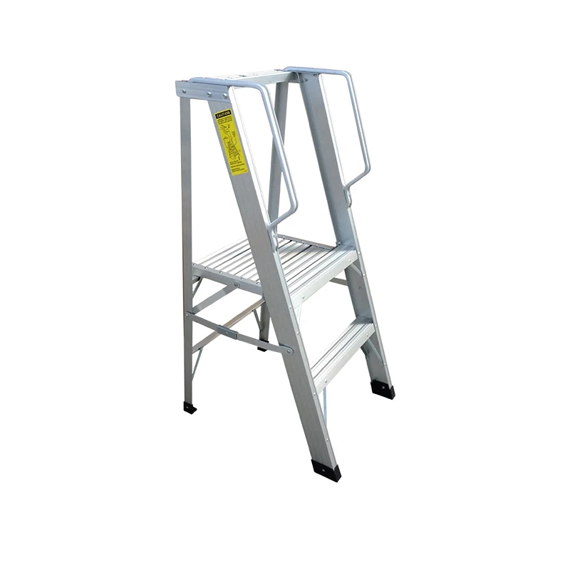 2 3 4 Steps Single-Sided Grade 1A aluminium folding stairs household platform step ladder